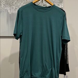 Old Navy Teal and Black Short Sleeve Tee